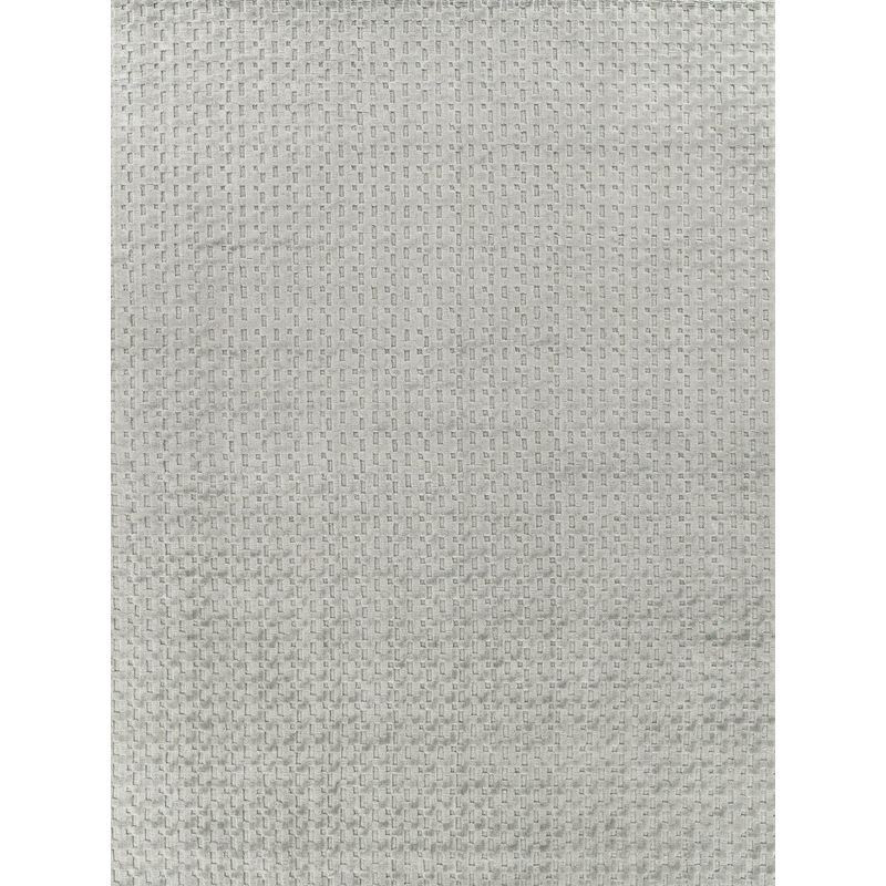 Monroe Silk Handloomed Bamboo Silk Light Green 10'x14' Area Rug