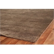 Mosaic Hand-Knotted Bamboo Silk Brown/Silk 10'x17' Area Rug