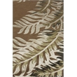 Mosaic Hand-Knotted Bamboo Silk Brown/Silk 10'x17' Area Rug