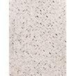 Mosaic Leather Hand-Tufted Leather Hide Silver 8'x11' Area Rug
