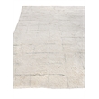 Moroccan Hand-Knotted New Zealand Wool Ivory/Gray 10'x14' Area Rug