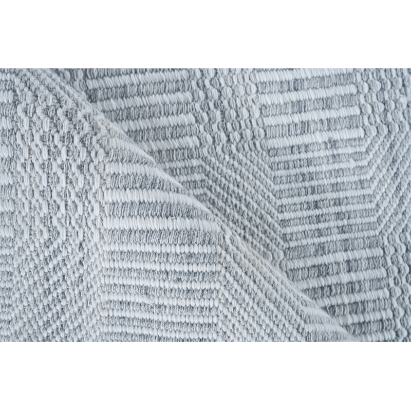 Naples Flatweave Pet Light Silver 2'x3' Area Rug