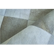 Natural Hide Hand-Tufted Leather Hide Silver 9'6