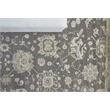 Museum Hand-Knotted Bamboo Silk Midnight Charcoal 14'x18' Area Rug