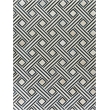Natural Hide Hand-Tufted Leather Hide Ivory/Blue/Multi 5'x8' Area Rug