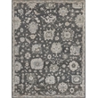 Museum Hand-Knotted Bamboo Silk Midnight Charcoal 8'x10' Area Rug