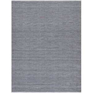 Naples Flatweave Pet Ivory/Black 9'x12' Area Rug