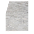Natural Hide Hand-Tufted Leather Hide Ivory 9'6