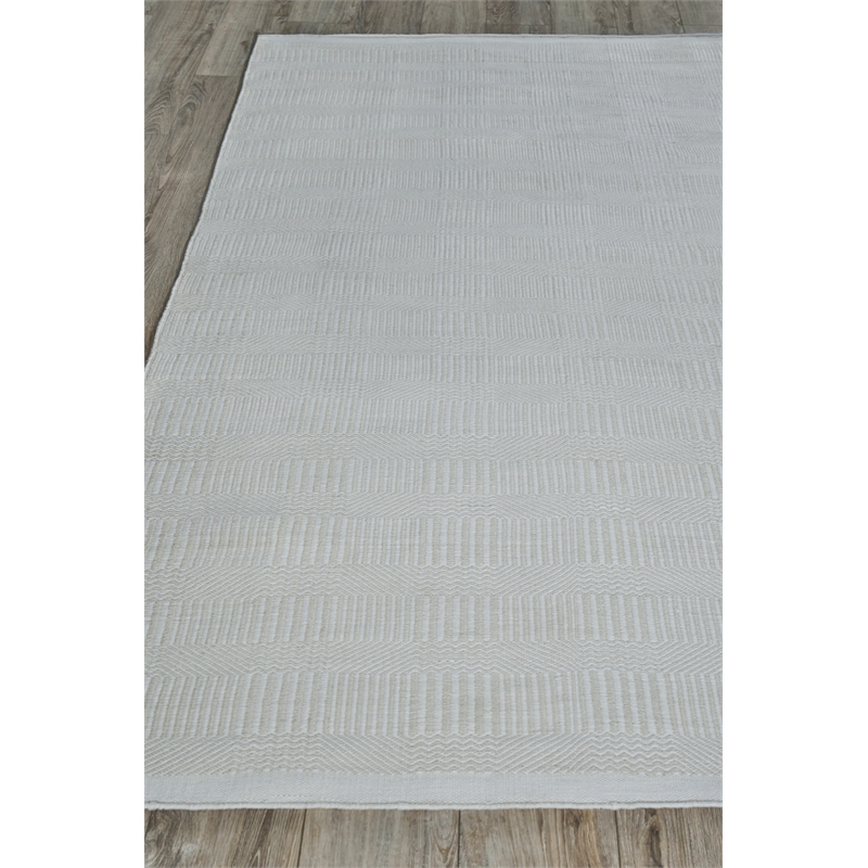 Naples Flatweave Pet Light Beige 2'x3' Area Rug