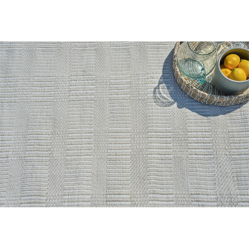 Naples Flatweave Pet Light Beige 2'x3' Area Rug