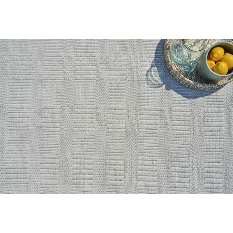 Naples Flatweave Pet Light Beige 2'x3' Area Rug