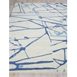 Mystic Hand-Tufted New Zealand Wool Navy 6'x9' Area Rug