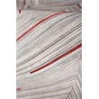 Natural Hide Hand-Tufted Leather Hide Ivory/Beige/Red/Multi 11'6