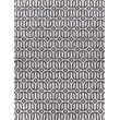 Natural Hide Hand-Tufted Leather Hide Silver/Blue 9'6