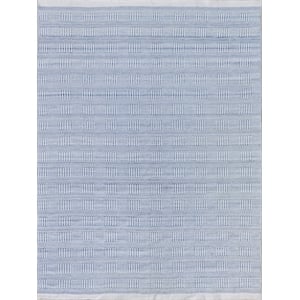 Naples Flatweave Pet Light Blue 9'x12' Area Rug