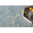 Naturals Hand-Tufted New Zealand Wool Blue/Ivory 5'x8' Area Rug