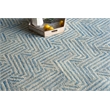 Naturals Hand-Tufted New Zealand Wool Blue/Ivory 9'x12' Area Rug