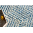 Naturals Hand-Tufted New Zealand Wool Blue/Ivory 9'x12' Area Rug