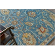 Newport Hand-Tufted New Zealand Wool Blue/Ivory 6'x9' Area Rug