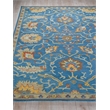 Newport Hand-Tufted New Zealand Wool Blue/Ivory 9'x12' Area Rug