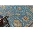 Newport Hand-Tufted New Zealand Wool Blue/Ivory 9'x12' Area Rug