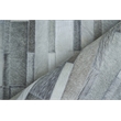 Natural Hide Hand-Tufted Leather Hide Gray 9'6