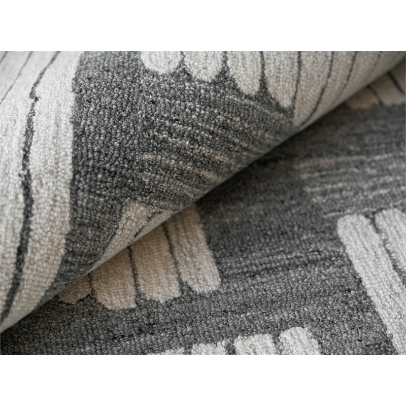 Naturals Hand-Tufted New Zealand Wool Ivory/Silver 14'x18' Area Rug