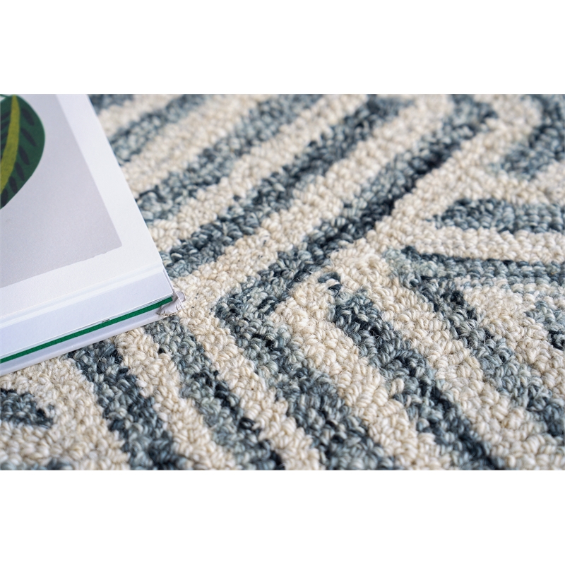 Naturals Hand-Tufted New Zealand Wool Charcoal 9'x12' Area Rug