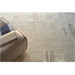 Nicada Hand-Tufted New Zealand Wool Silver/Ivory 9'x12' Area Rug