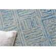 Naturals Hand-Tufted New Zealand Wool Blue/Ivory 8'x10' Area Rug