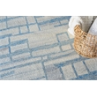 Naturals Hand-Tufted New Zealand Wool Blue/Ivory 12'x15' Area Rug