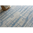 Naturals Hand-Tufted New Zealand Wool Blue/Ivory 12'x15' Area Rug