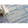 Naturals Hand-Tufted New Zealand Wool Blue/Ivory 12'x15' Area Rug