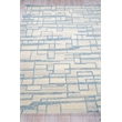 Naturals Hand-Tufted New Zealand Wool Blue/Ivory 6'x9' Area Rug