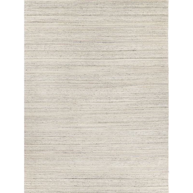 Organica Handloomed New Zealand Wool Beige/Light Gray 6'x9' Area Rug