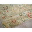 Oxford Hand-Knotted Ghazni Wool Light Green 12'x15' Area Rug
