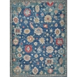Oxford Hand-Knotted Ghazni Wool Blue 10'x14' Area Rug