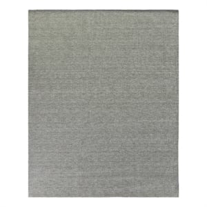 New Zealand Wool Handloomed New Zealand Wool Aluminum 6'x9' Area Rug