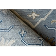 Newport Hand-Tufted New Zealand Wool Gray/Blue 6'x9' Area Rug