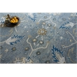 Newport Hand-Tufted New Zealand Wool Gray/Blue 8'x10' Area Rug