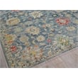 Oxford Hand-Knotted Ghazni Wool Blue 6'x9' Area Rug