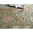 Oxford Hand-Knotted Ghazni Wool Green 10'x14' Area Rug