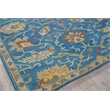 Newport Hand-Tufted New Zealand Wool Blue/Ivory 14'x18' Area Rug