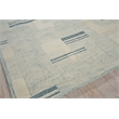 Nicada Hand-Tufted New Zealand Wool Blue/Ivory 6'x9' Area Rug