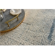 Nicada Hand-Tufted New Zealand Wool Blue/Ivory 8'x10' Area Rug