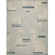 Nicada Hand-Tufted New Zealand Wool Blue/Ivory 8'x10' Area Rug