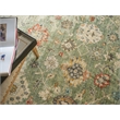 Oxford Hand-Knotted Ghazni Wool Green 6'x9' Area Rug