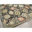 Oxford Hand-Knotted Ghazni Wool Black 9'x12' Area Rug