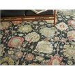 Oxford Hand-Knotted Ghazni Wool Black 9'x12' Area Rug