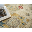 Oxford Hand-Knotted Ghazni Wool Ivory/Gray 12'x15' Area Rug